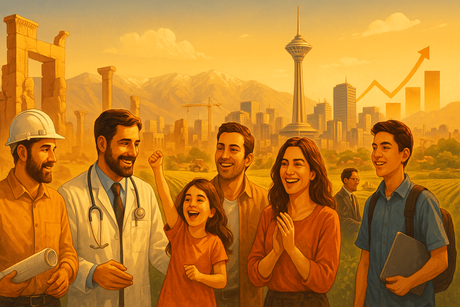 نمای کلی پروژه شکوفایی ایران